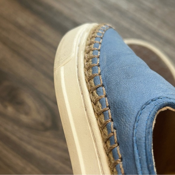 UGG Australia Caleel Leather Suede Slip-On Mule Espadrilles - Picture 5 of 9